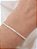 Pulseira cravejada cristal - Folheado a prata - Imagem 1