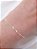 Pulseira bolinhas achatadas - Folheado a prata - Imagem 2