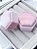Caixinha de Aliança Luxo rosa - Imagem 3