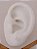 Brinco zirconia quadrado - Folheado a prata - Imagem 2
