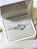 Anel solitario mini love Cristal - Prata 950 - Imagem 4