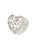 Berloque separador coração love - Folheado a prata - Imagem 1