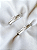 Par de Aliança Diamantada 2mm + Solitários Encanto - Prata 950 - Imagem 3
