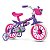 Bicicleta Infantil Com Rodinhas - Aro 12 Nathor Violeta - Imagem 1