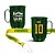 Caneca de Alumínio Copa do Mundo Brasil 600ml Personalizada + Tirante Personalizado - Imagem 4