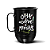 Caneca de Alumínio 600ml - Olha a cobra é mentira - Personalizada - Imagem 1