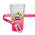 Copo Ecológico com Tirante 650ml- Festa Junina - Personalizada - Imagem 1