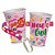 Kit 100 Copos Ecológico 550ML 360º Com Tirante - Personalizado - Pool Party - Imagem 2