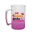 Caneca de Chopp Degradê 450ml - Carnaval - Mi mimei partiu bloquinhos - Imagem 4