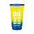 100 Copos Descartáveis Degradê Amarelo e Azul 700ml - Copa do Mundo 2026 - Imagem 2