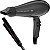 KIT GAMA - SECADOR PRIME BLACK TITANIO 3D ULTRA ION 2300W 127V + PRANCHA ELEGANZA PLUS 210ºC - Imagem 1