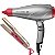 KIT GAMA - SECADOR PROF. PRIME TITANIO 3D ULTRA ION 2300W 127V + PRANCHA LUMINA DUO TOURMALINE 220ºC - Imagem 1