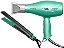 KIT - SECADOR TAIFF FOX ION 3 SOFT GREEN 2200W 127V + PRANCHA GAMA ELEGANCE BABOSA CERAMIC 220°C - Imagem 1