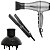 KIT TAIFF - SECADOR CABELO STYLE PRO 2000W PRATA 220V + PRANCHA CERAMIC 180ºC + DIFUSOR DE AR CURVES - Imagem 1