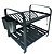 ESCORREDOR MAK.INOX 12 PRATOS MONTADO BLACK 0412P - Imagem 1