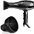 KIT - SECADOR DE CABELO PROFISSIONAL TAIFF BLACK ION 2000W 127V + DIFUSOR DE AR UNIVERSAL GAMA - Imagem 1