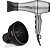 KIT - SECADOR DE CABELO PROFISSIONAL TAIFF STYLE PRATA PRO 2000W 220V + DIFUSOR DE AR UNIVERSAL GAMA - Imagem 1