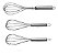 KIT 3 BATEDORES MANUAIS MAK.INOX -  30 CM 1940i / 34 CM 1941i / 38 CM 1942i - Imagem 2