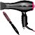 KIT SECADOR TAIFF TITANIUM COLORS ION PINK 2100W 127V + PROART ESC PROF VENT PRO ROSA 20MM - EPT04B - Imagem 1