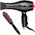 KIT SECADOR TAIFF TITANIUM COLORS ION PINK 2100W 220V + PROART ESC PROF VENT PRO ROSA 33MM - EPT05B - Imagem 1