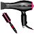 KIT SECADOR TAIFF TITANIUM COLORS PINK ION 2100W 127V + ESCOVA PROART METALICA PRO ROSA 25MM EPM05B - Imagem 1
