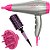 KIT - SECADOR GAMA NEW LUMINA 3D 2200W BIVOLT + ESCOVA PROART CRMIC EXPERT PRO LAVAND 33MM ECP09B - Imagem 1