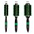 KIT - SECADOR GAMA BABOSA 3D THERAPY ULTRA ION 2200W BIV + ESCOVA PROART METALICA VERDE 25MM EPM02B - Imagem 4