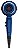 KIT - SECADOR PROFISSONAL PARLUX ALYON NIGHT BLUE 2250W 220V + DIFUSOR DE AR LION DF2 PRETO - Imagem 2