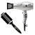 KIT - SECADOR PARLUX 385 POWER LIGHT PRATA 2150W 220V + PROART ESCOVA METALICA PRO PRATA 38MM EPM12B - Imagem 1