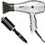 KIT - SECADOR TAIFF FOX ION PRATA 2000W 127V + PROART ESCOVA METALICA PRO PRATA 25MM EPM11B - Imagem 1