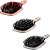 KIT PROART - 3 ESCOVAS RAQUETE NYLON MARBLE - EM01B ROSA +  EM05B BRANCA +  EM09B CINZA - Imagem 2
