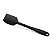 ESPATULA ARREDONDADA 26,5X5,4CM PRETO MAK INOX 2206I - Imagem 1