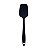 ESPATULA DE SILICONE 26,5X5,8CM PRETO MAK INOX 2204I - Imagem 1
