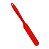 ESPATULA CONFEITEIRO DE SILICONE 31,5X3,2CM VERMELHO MAK INOX 2207I - Imagem 1