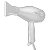 KIT TAIFF - SECADOR DE CABELO PROFISSIONAL TAIFF UNIQUE 3100W 220V + DIFUSOR DE AR CURVES - Imagem 3