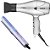 KIT TAIFF - SECADOR FOX ION S PRATA 2100W 220V + PRANCHA MODELADORA FOX 3 220ºC - Imagem 1