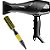KIT - SECADOR TAIFF BLACK ION 2000W 220V + ESVOVA MQ PRIME THERMAL CERAMIC CERDAS MISTAS 1795 19MM - Imagem 1