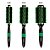 KIT - SECADOR FOX ION PRATA 2000W 220V + ESCOVA PROART PRO VERDE 15MM EPM01 - Imagem 3