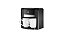 Cafeteira Eletrica 2 Xicaras Preta Multilaser 450w Be010 220v - Imagem 3