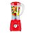 Liquidificador Mallory Fast Mix 2.1l 520w 2 Vel. Vermelho - 127v - Imagem 2