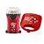 Kit Mallory - Pipoqueira Mickey Mouse 1200w Vermelha 220v + Sanduicheira Mickey Funny Plates 220v - Imagem 1