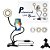 Ring Light Led Luminaria Mesa Suporte Celular Selfie Abajur - Imagem 1