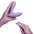 Vibrador Pantynova Fit2 Calcinha VibratÓria ClitÓris Ponto G 2 Em 1 -  Cor Roxo - Imagem 1