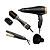 Kit Gama Gold Ion - Secador 2200w 127v + Escova Alisadora 1200w + Prancha 220ºc + Difusor - Imagem 1