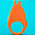 Kit Pantynova - Anel Peniano Vibratorio Belt Laranja + Lubrificante Hidratante Bruma 75g - Imagem 3