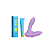 Kit Pantynova - Fit2 Calcinha VibratÓria Roxo + Lubrificante Hidratante Bruma 75g - Imagem 1