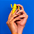 Kit Pantynova - Vibrador De Encaixe Clits Amarelo + Lubrificante Booster 20g - Imagem 4