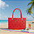 Bolsa Tote MÉdia Em Eva ImpermeÁvel Domum Vermelha - 330207 - 36x13x31cm - Imagem 5