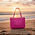 Bolsa Tote Grande Em Eva ImpermeÁvel Domum Rosa -  330214 - 46x21,5x33cm - Imagem 5