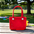 Bolsa Tote Grande Em Eva ImpermeÁvel Domum Vermelha - 330208 - 46x21,5x33cm - Imagem 4